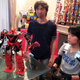 Illustration for article titled Girl Pilots Japanese Fighting Robot With Gundam Master/Slave Control Suit